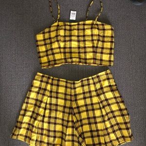Cher from “Clueless” two piece Halloween set